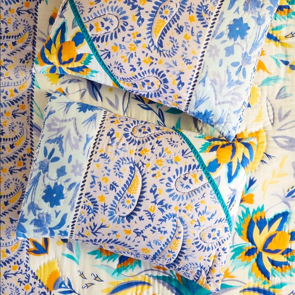 Anthropologie Elspeth King Quilt Set - Picture 6 of 7